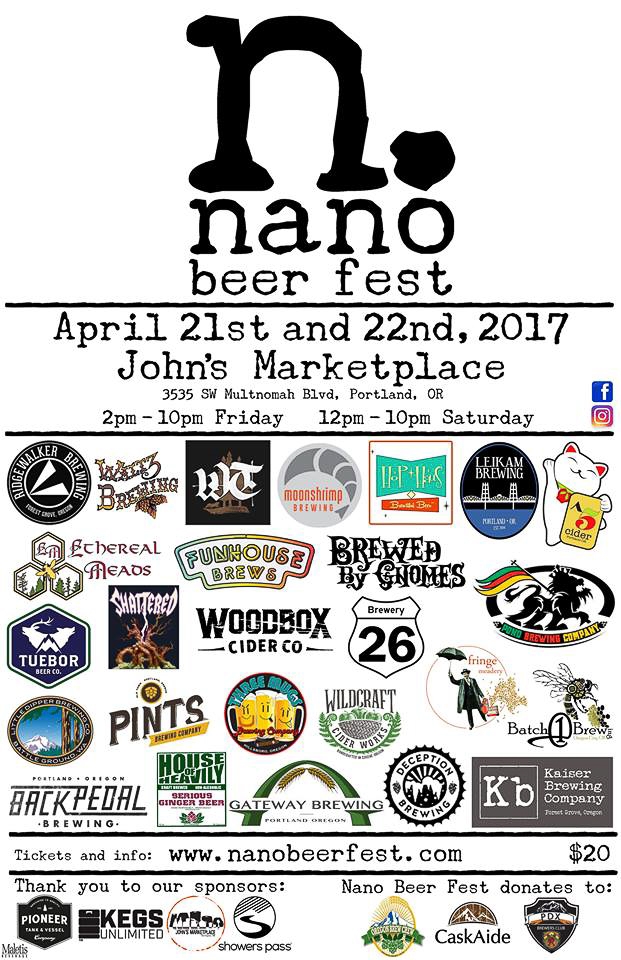 Nano Beer Fest - Portland Beer Podcast Episode 36