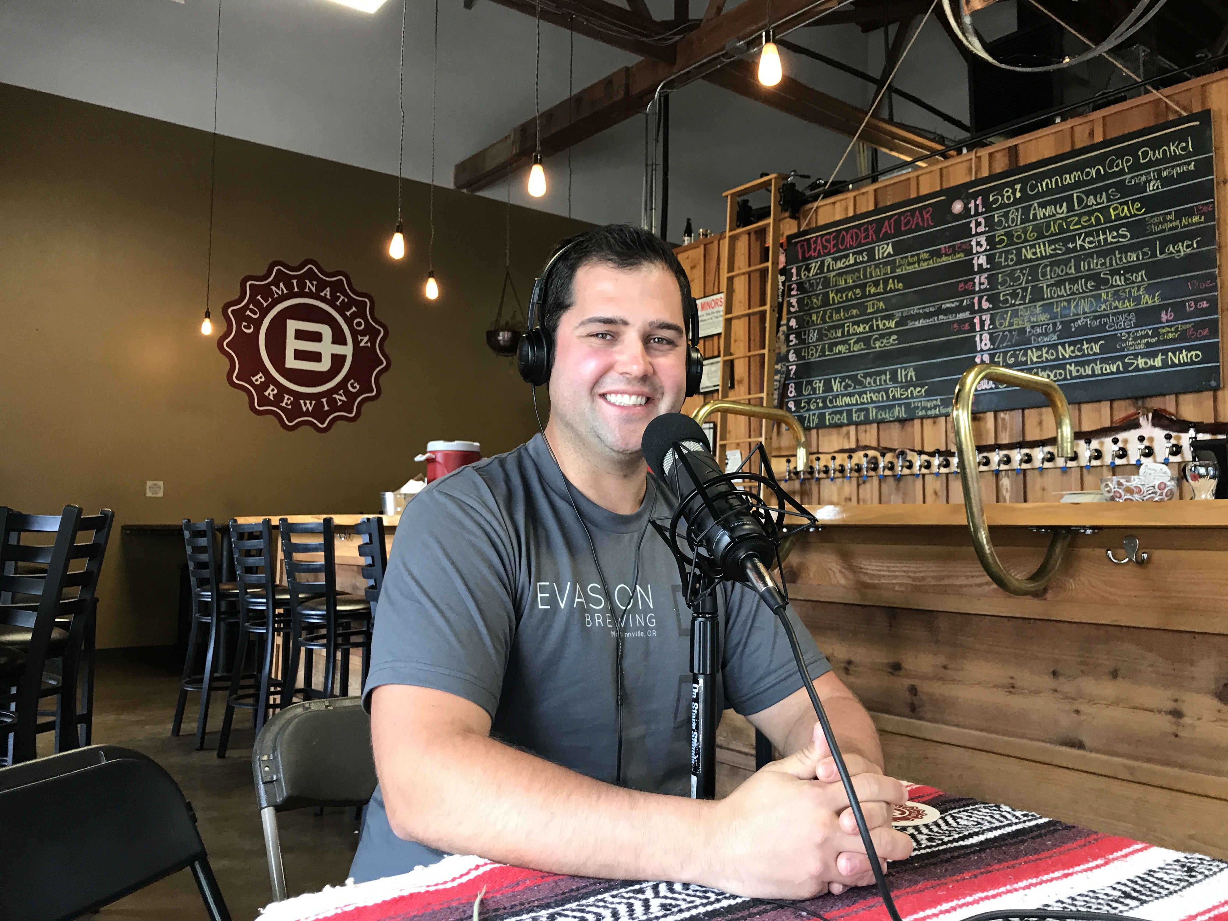 Ben Acord Evasion Brewing - Portland Beer Podcast episode 74 by Steven Shomler 