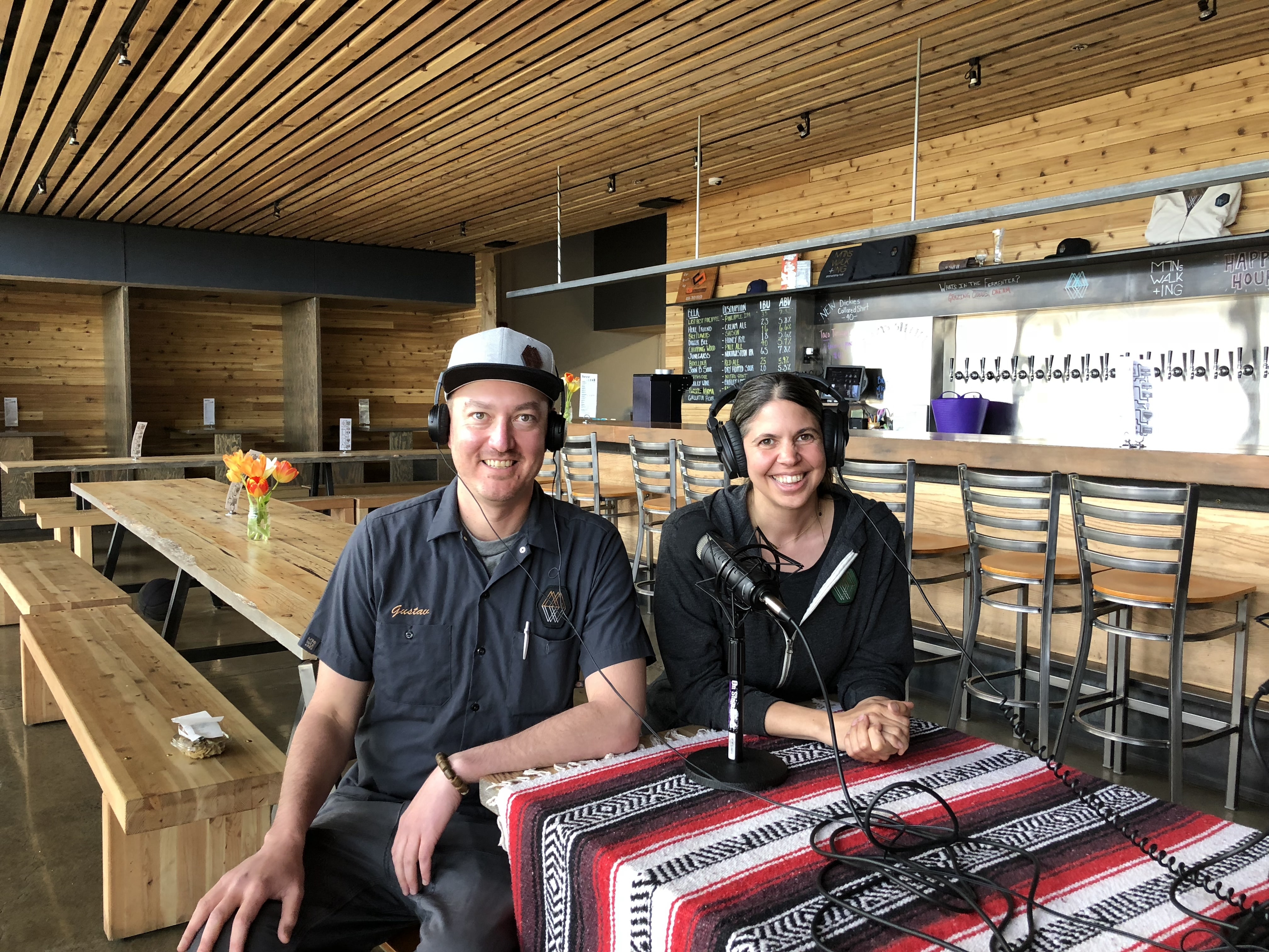 Gus and Sarah Dose & Tomas Sluiter Mountains Walking Brewery - Portland Beer Podcast episode 84 by Steven Shomler